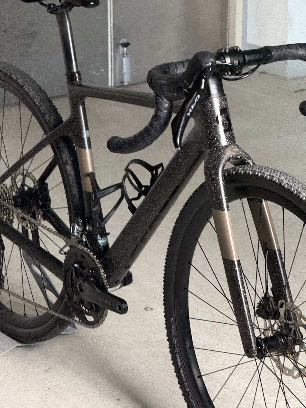 Scott Addict gravel 40 black 2024