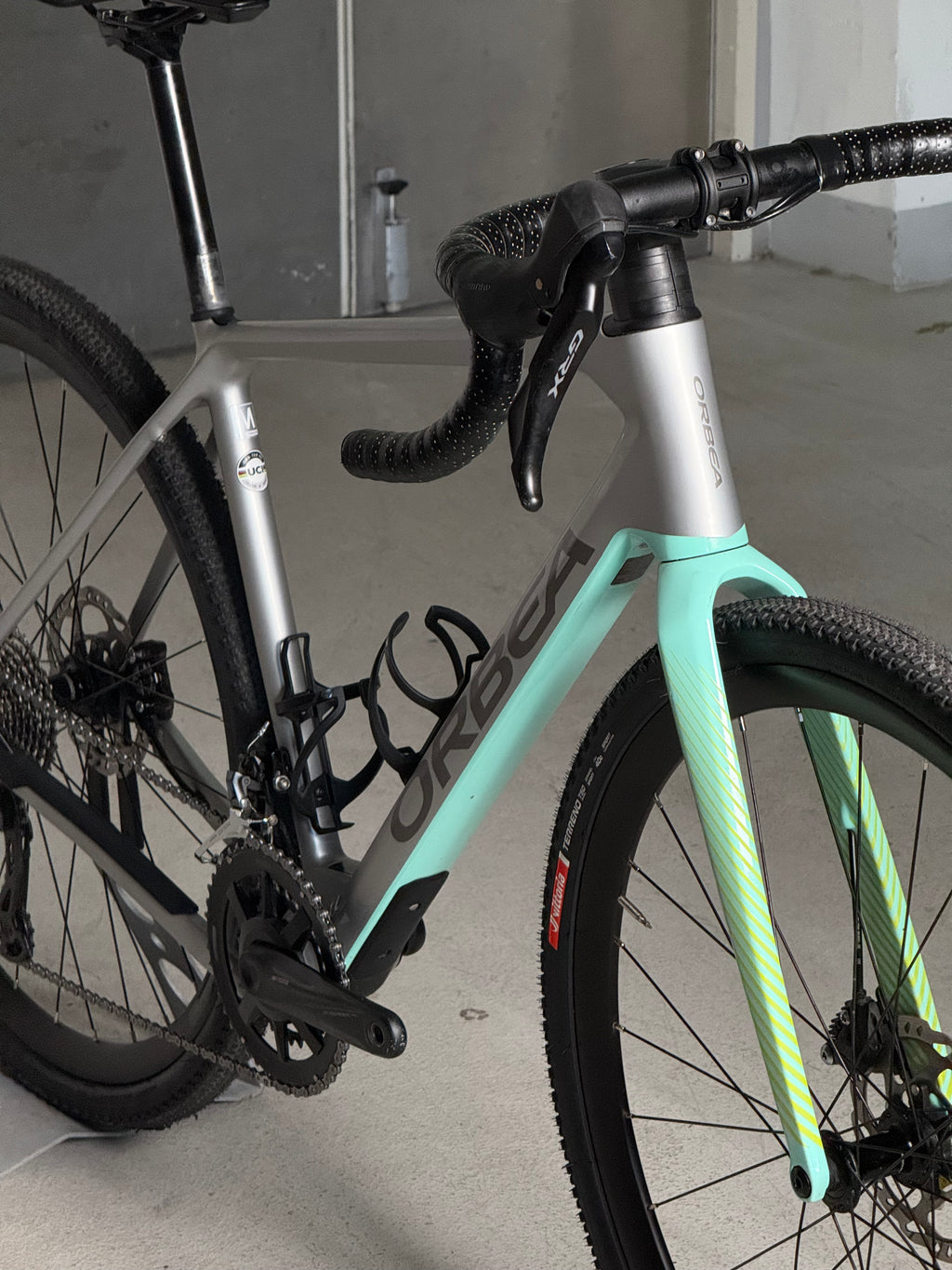 Orbea Terra M30 silver green 2023