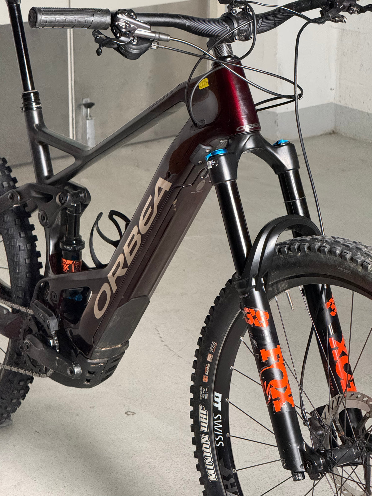 Orbea Wild FS M10 Red carbon 2022