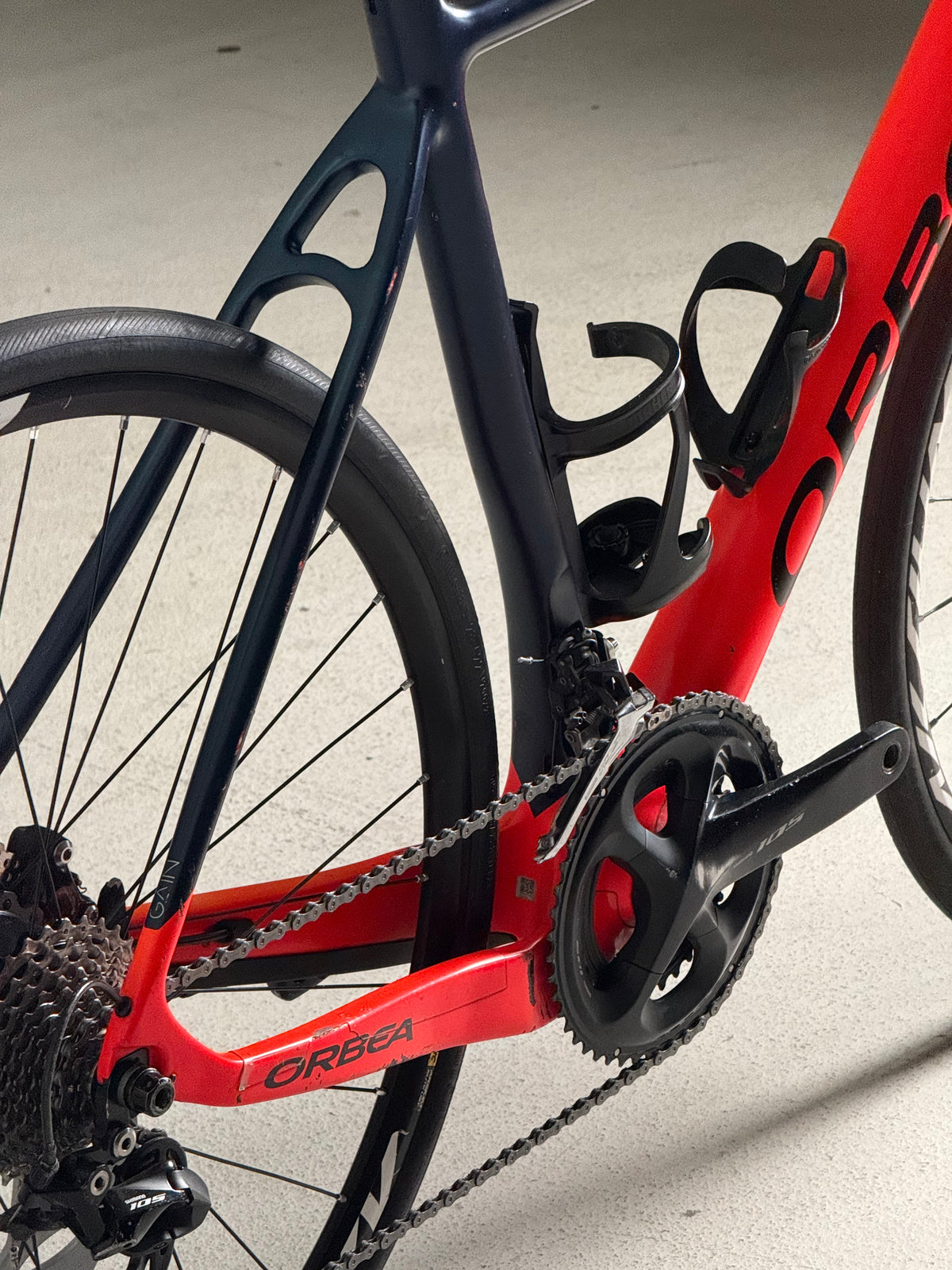 Orbea Gain M30 red blue 2019