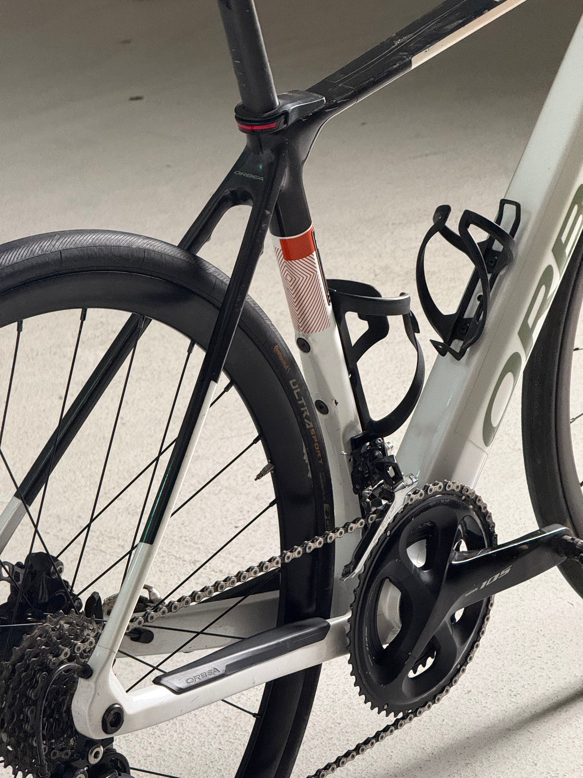 Orbea Gain M30 white green 2024