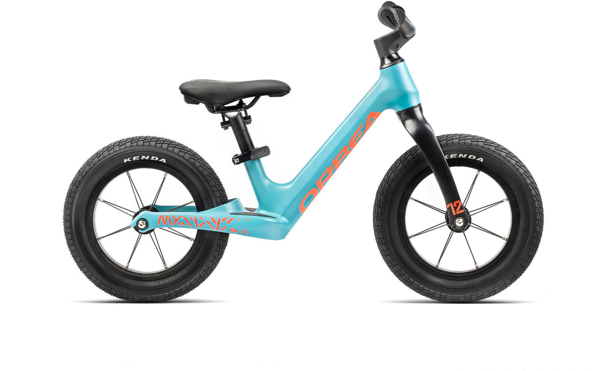 Orbea MX12 Blue Orange draisienne